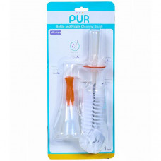 PUR Bottle and Nipple Cleaning Brush with Stand